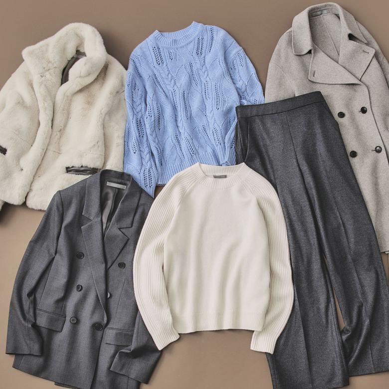 美品 販売中！セオリー　LANACASHCHUNKYRIB DRESS ニット ニット | Theory luxe[セオリーリュクス]公式通販サイト